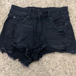 Two pairs of American eagle jean shorts